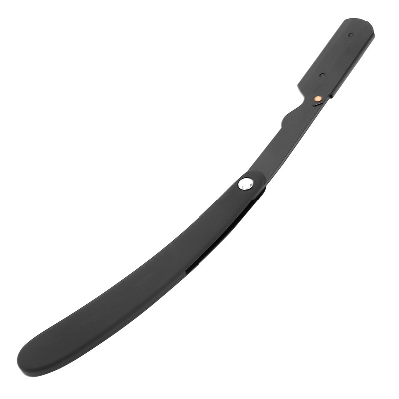 Men's Straight Edge Razor Stainless Steel Manual Razor for Barber