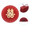 PATIKIL 8"/10"/12" Paper Fans Hanging Decoration, 6 in 1 Set