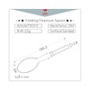 Titanium Folding Spoon 185mm