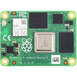Raspberry Pi Compute Module 4 The Power of Raspberry Pi 4 in A Compact Form Factor, 8GB eMMC 1GB RAM, 2.4/5.0GHz Wi-Fi & Bluetooth 5.0 (CM4101008)