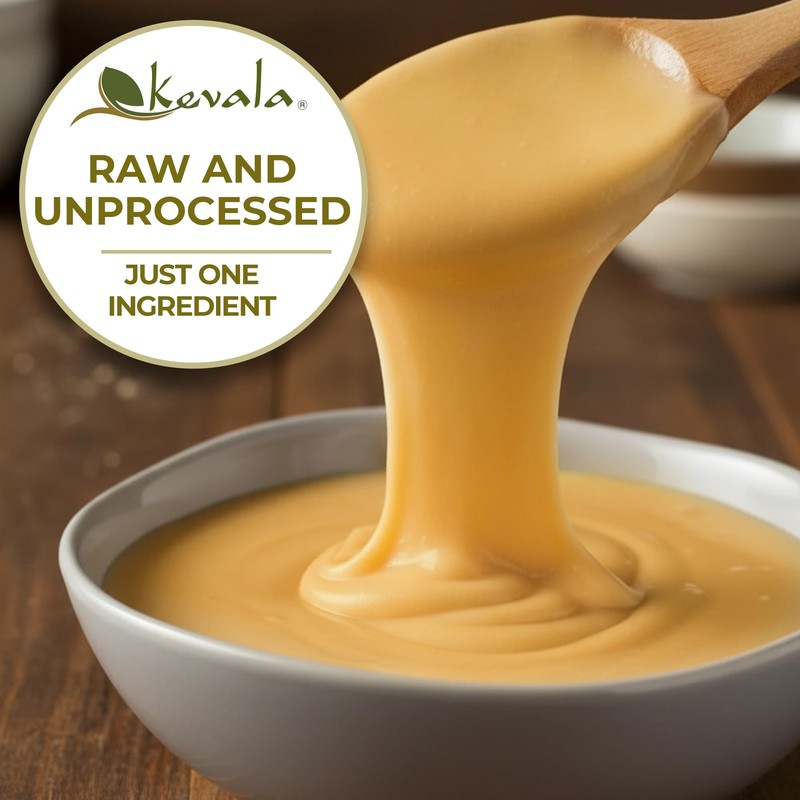 Kevala Raw Unfiltered Honey - Pure Honey for Daily Baking