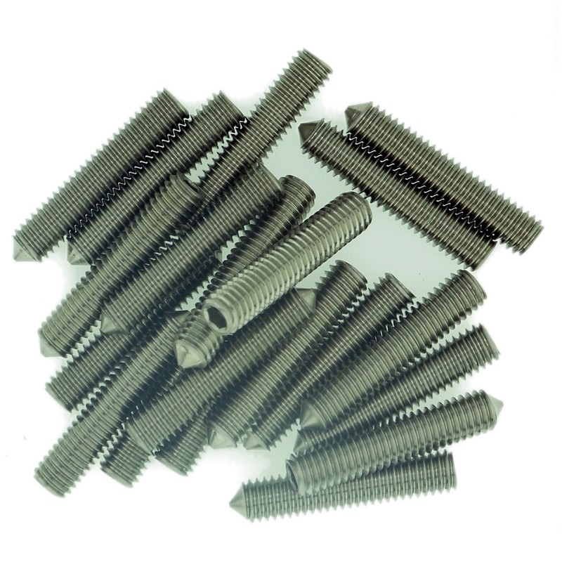 M6 (6mm x 20mm) Hex Socket Grub Screw (Cone Point)