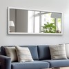 MIRUO Over The Door Mirror Full Length with Hanging Brackets,