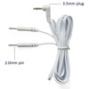 TENS Wire Cable Connector DC 3.5mm Pin 2mm Connection for