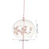 Vosarea Japanese Wind Chime Glass Wind Chimes Hanging for Balcony