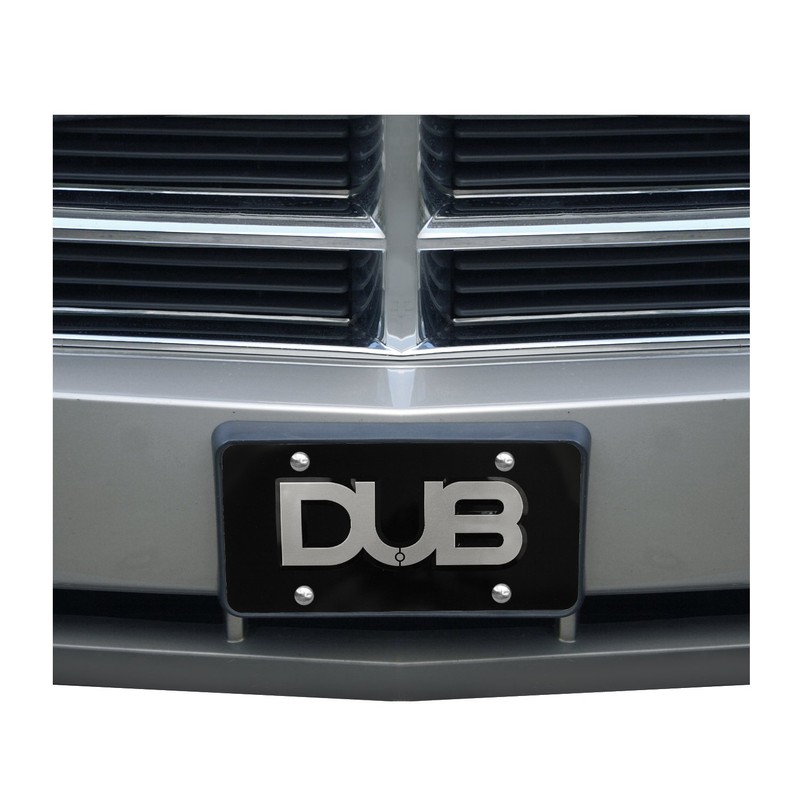 Pilot DUB-040 Aluminum 3D Dub License Plate Frame