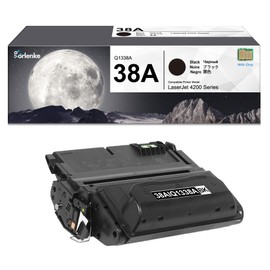 38A Black Toner Cartridge Q1338A with Chip (1-Pack) Replacement for HP 38A Q1338A Black Toner Cartridge Works with Laser 4200 4200n 4200tn 4200dtn 4200dtns 4200L 4200Ln 4200Lvn Printer (15,000 Pages)