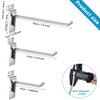Slatwall Hooks 24 Pc 4/6/8 Inch Slatwall Accessories slat wall