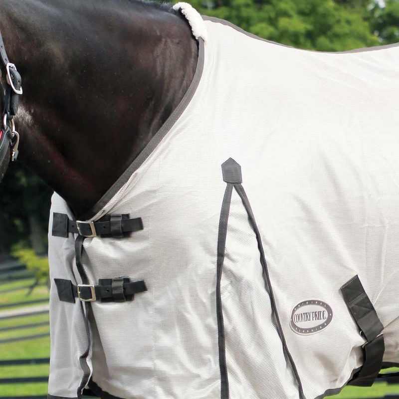 Country Pride Mesh Fly Sheet, Lightweight Breathable Horse Fly Protection,