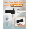 Compatible with moen T2473epbl Matte Black Shower Trim Kit, Genta