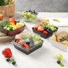 Restaurantware Matsuri Vision 3.7 x 1.4 Inch Sushi Trays 100