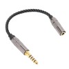 Headphone Adapter Cable Gold Plated 4.4MM Balanced Male to 3.5MM