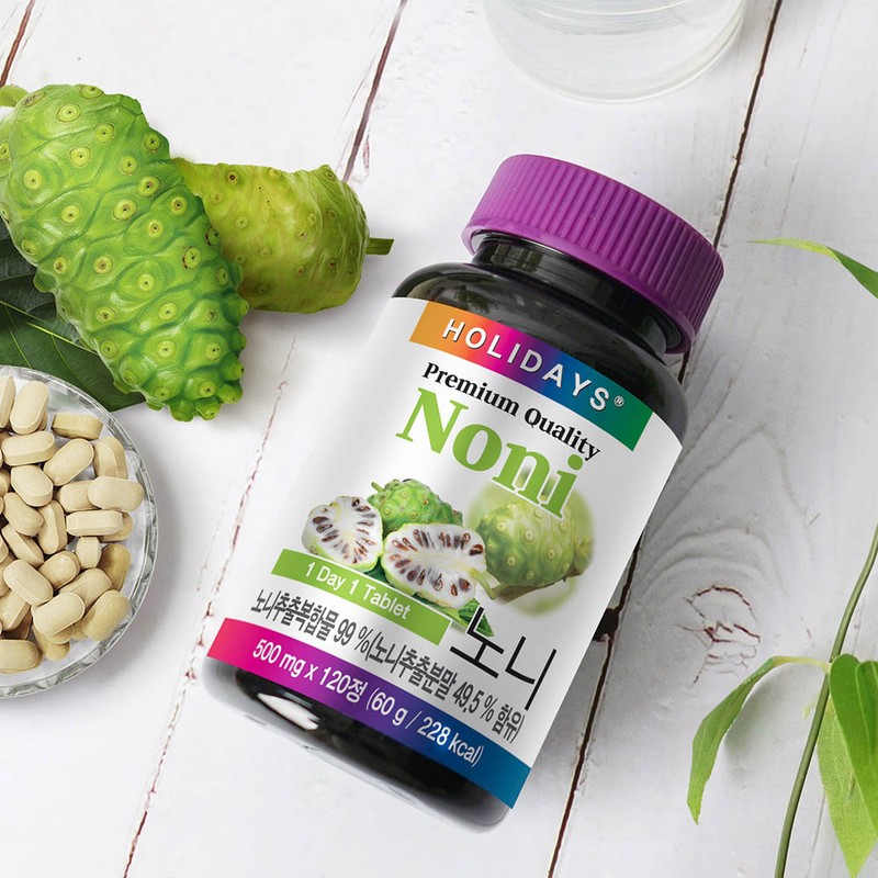 Holidays Noni 120 tablets, 3 bottles (12 months supply) /