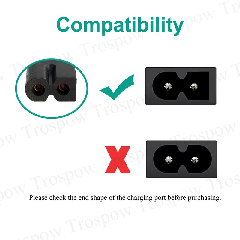 8.2ft Polarized Power Cord Replacement for Bose Wave Soundtouch Music