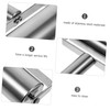BIUDECO 2Pcs Stainless Steel Rolling Pin Ergonomic Dough Roller for