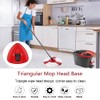 Sgizoku Red Spin Mop Head Base for Vileda All Turbo