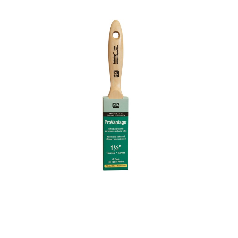 PPG Architectural Finishes ProVantage Varnish Paint Brush, 1 1/2", Nylon