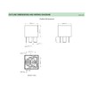 Relay HFV15 12-Z1TJ-R 12V 40A 5Pins Plug in