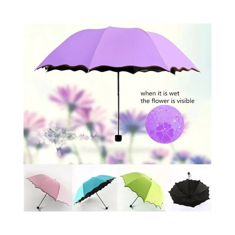 Innovaciones Pack 20paraguas Magico Cambia Con El Agua Mayoreo Recistente