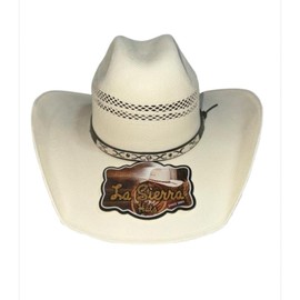 Sombrero vaquero 100X La Sierra Cowboy Hat - Color: Black/negro, Size: 55 MEX, 6 7/8 USA