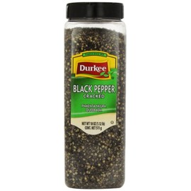 Durkee Black Pepper, Cracked, 18-Ounce