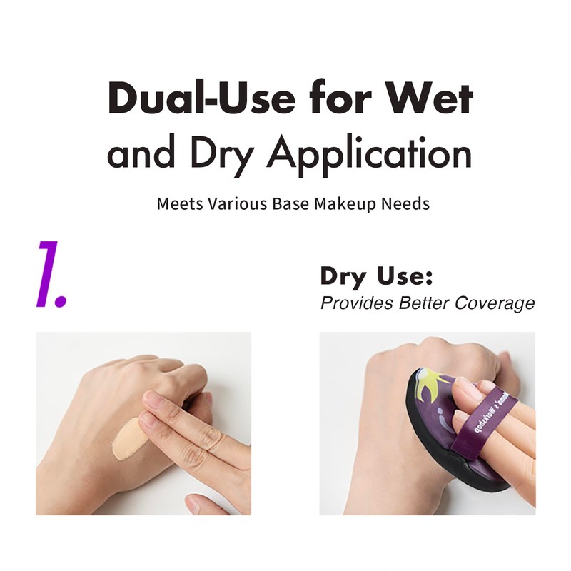 Momo's Workshop Makeup Sponge Puff, Face Sponge for Foundation &