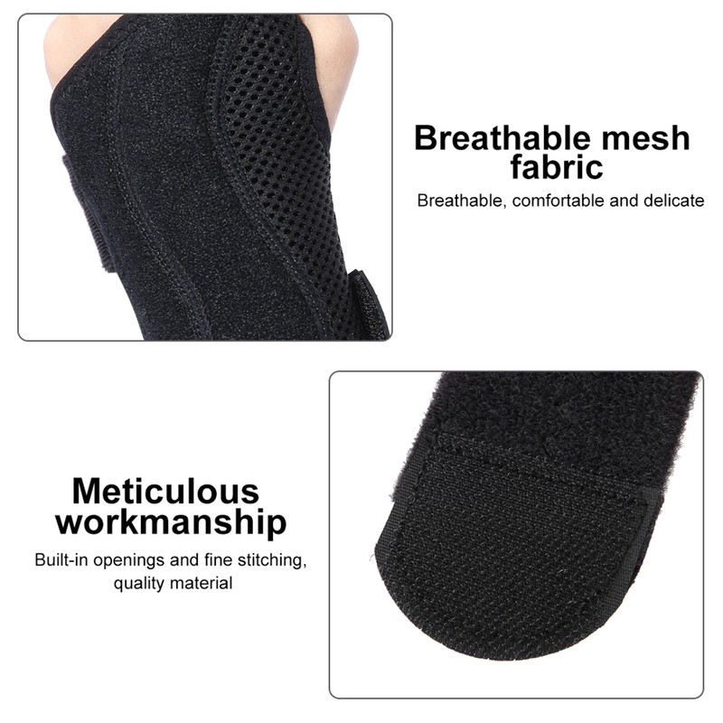 Adjustable Breathable Wrist Brace Hand Support Fracture Ligament Injury Arm