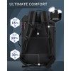 TRAILKICKER Travel Backpack Flight Approved Carry On Backpack Water Resistant