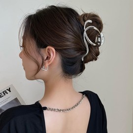 Hair Claw Hair Clip, Hair Pin, Hair Accessory, Hair Clip, Hair Ornament, Clip, Large, Hairpin, Hair Arrangement Accent, Korean Style, Simple, Gift, Women's