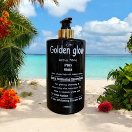 Golden Glow Active White Plus Gluta Extra Whitening Shower Bath  1L Spf 20 1 Pc