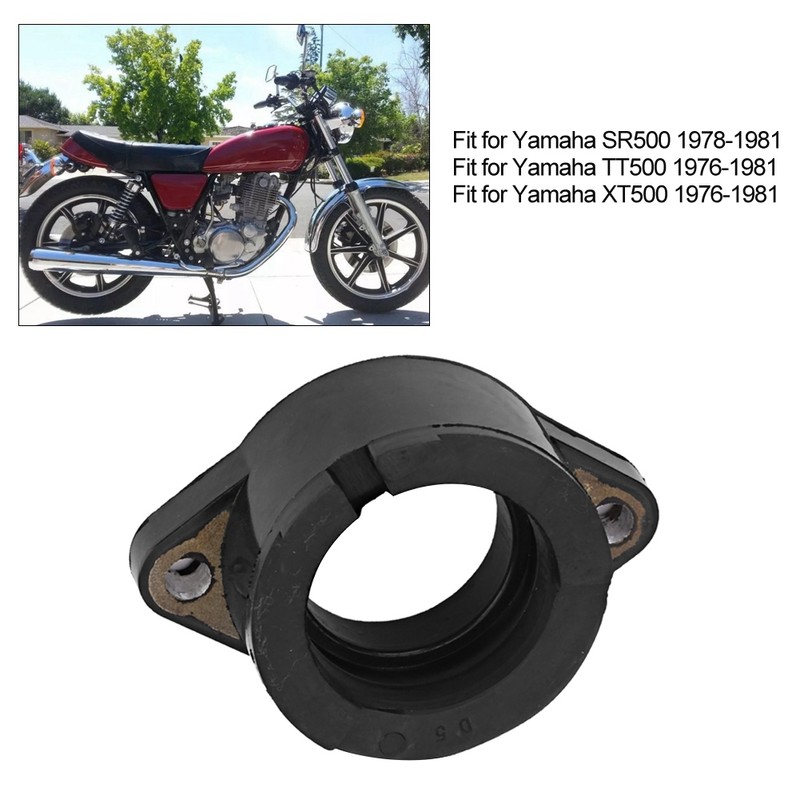 Rubber Carb Carburetor Intake Manifold Boot Joint Fits for Yamaha