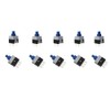 Youmile 150 Pieces Self-Locking DPDT 6PIN Micro Square Switch Kit