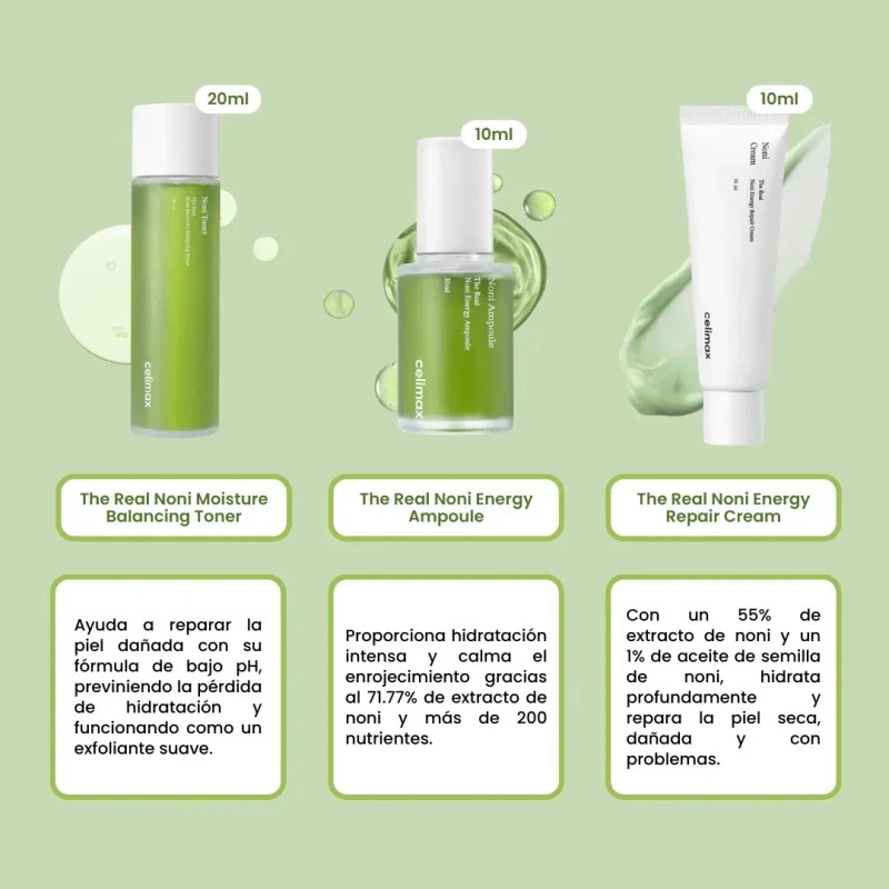 Celimax The Real Noni Starter Kit Calming-radiance 3piezas Todo Tipo
