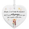 Best Friend Ornamen,Acrylic Best Friend's Forever Keepsake Heart,Encouragement Gifts for
