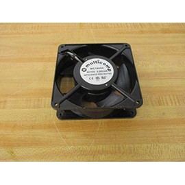 MULTICOMP MC19684 120MM X 38MM, 49DBA; SUPPLY VOLTAGE:115V; CURRENT TYPE:AC; FAN FRAME SIZE:119MM; EXTERNAL DEPTH:38MM; NOISE RATING:49DBA; FLOW RATE - IMPERIAL:115CU.FT/MIN; FLOW RATE - METRIC:3.25Mª