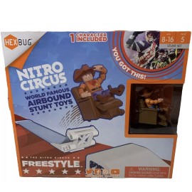 Hexbug Nitro Circus Playset Action Figure Stunt Freestyle Toy Set New Sale