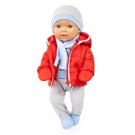 Bayer Design 84200AL Doll Clothes, Baby Doll Clothes, 38-42 cm, Multi-Coloured