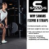 Lifting Straps Padded Grip Figure 8 Wrist Straps Weight Heavy