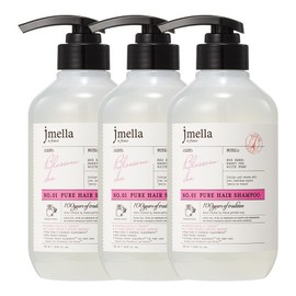 J.Mella in France Pure Blossom Chew Hair Shampoo Berry Fragrance, 500ml, 3 pieces / 제이멜라 인 프랑스 퓨어 블러썸 츄 헤어 샴푸 베리향, 500ml, 3개