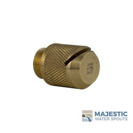 Majestic Water Spouts DeAngelo - Pool Fan Aerator - Brass