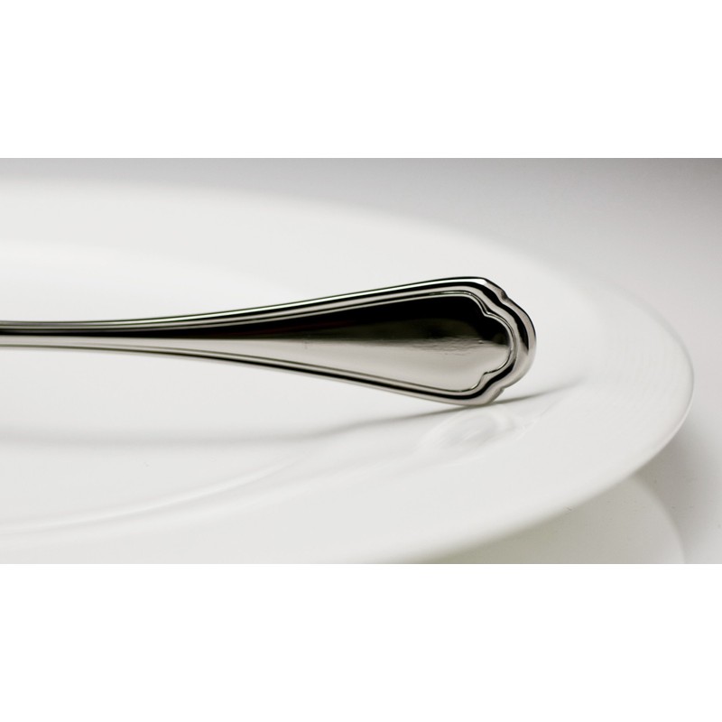 Fortessa Medici 18/10 Stainless Steel Flatware Espresso Spoon, Set of