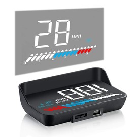 NikoMaku M7 OBD2 GPS Head Up Display M7 OBD2 GPS Compatible with Both Simultaneous Tachometer, Japanese Instruction Manual (English Language Not Guaranteed)