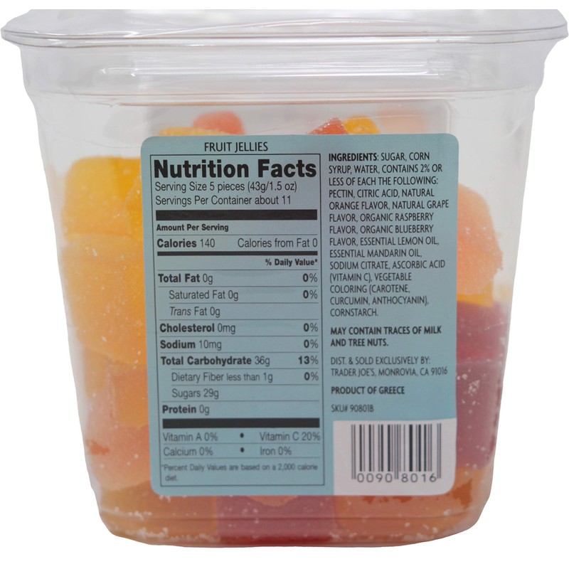 Trader Joes Fruit Jellies Bundle. Two 16 oz Packs of