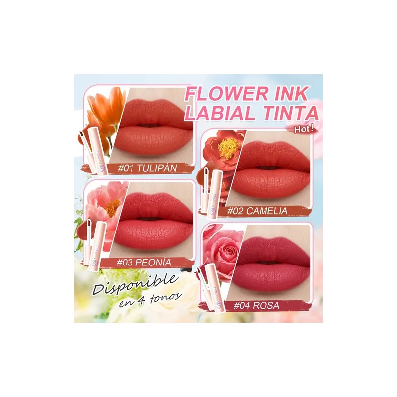 Minimeli No Transfiere Labial Mate Y Larga Duración 24h, 4g