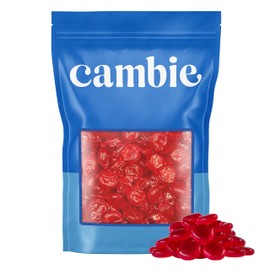 Cambie Cinnamon Candy, 2 lbs of Sweet & Fiery Cinnamon Hard Candy, Perfect for Parties & Events, At Home & Office Snacks, Packaged in a Bulk Resealable Pouch