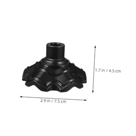 Totority 4pcs Outdoor Moon Chair Feet Caps Floor Protectors for Camping Patio Beach Furniture Easy Install Sliders for Stability and Protection