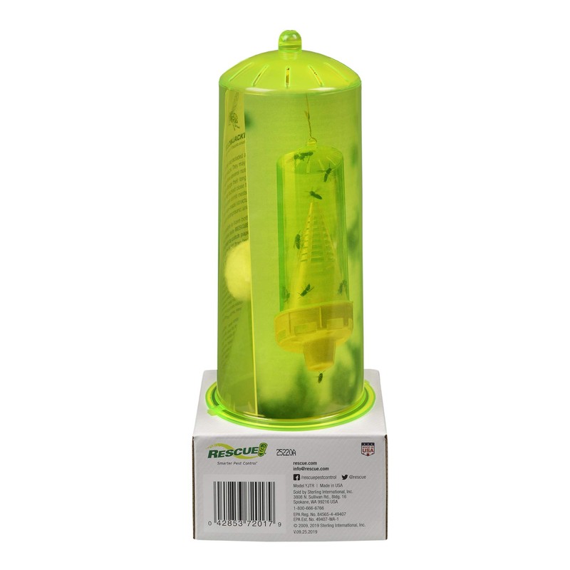 RESCUE! Reusable Yellowjacket Trap – Includes Attractant - 2 Traps