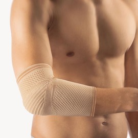Bort Bort 055100 Large Skin Kubital Elbow Pad Brace in Different Colours and Sizes, Can be Worn on Left or Right (Large, Beige