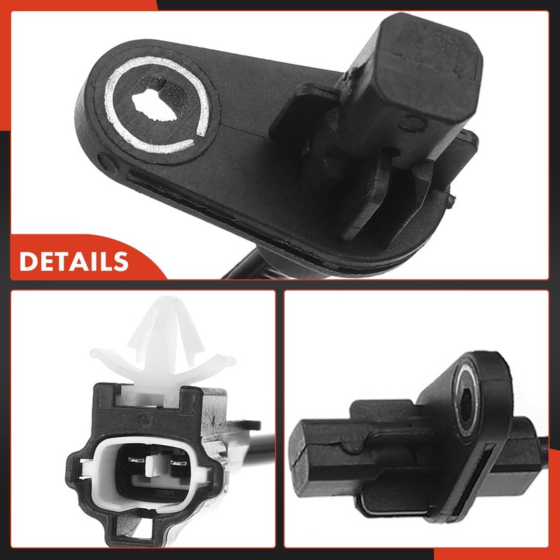 A-Premium Sensor de velocidad de rueda ABS delantero izquierdo compatible