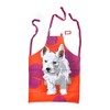 Westie Apron by Leslie Gerry,Multi,69cm x 89cm